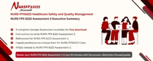 NURS FPX 6222 Assessment 3 Executive Summary
