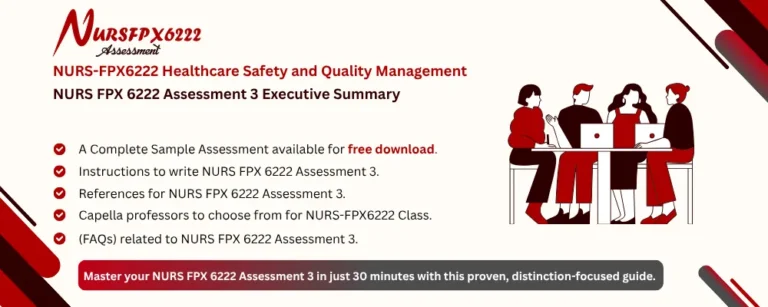 NURS FPX 6222 Assessment 3 Executive Summary