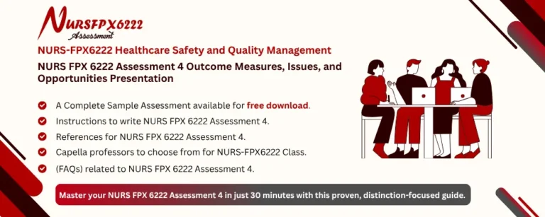 NURS FPX 6222 Assessment 4 Outcome Measures, Issues, and Opportunities Presentation