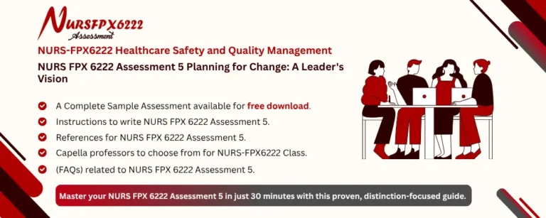 NURS FPX 6222 Assessment 5 Planning for Change: A Leader's Vision